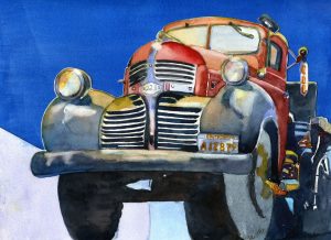 California Dreamin' 11X15 Watercolor $395